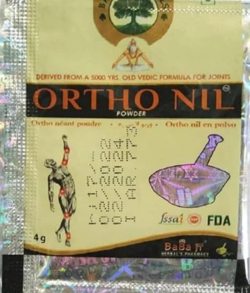 Orthonil Powder 56 Pouches | Babaji Herbals | Pain Relief