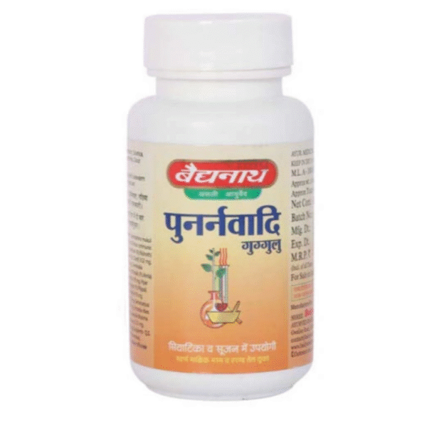 Baidyanath Punarnavadi Guggulu Tablets for Kidney Health 80s
